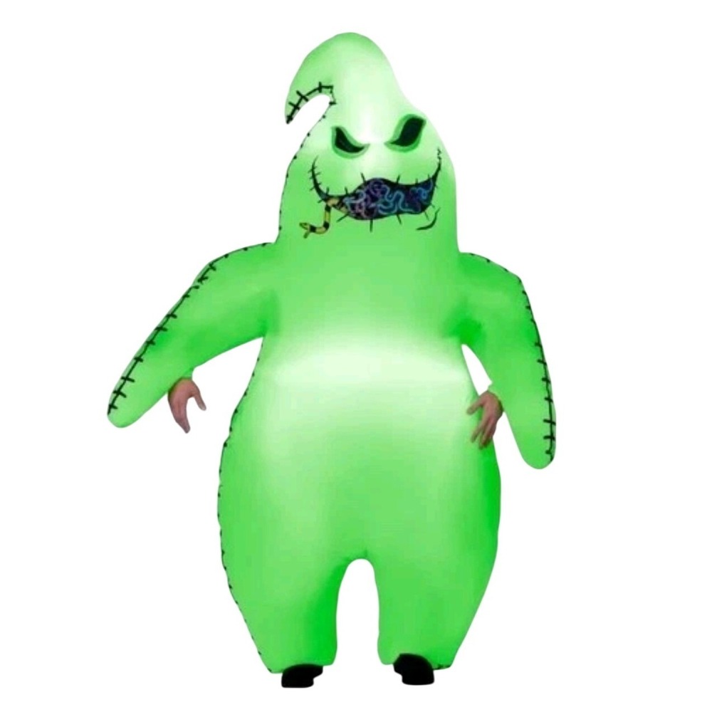 Spirit Halloween Oogie Boogie Inflatable Light Up Adult Costume Disney OSFM
